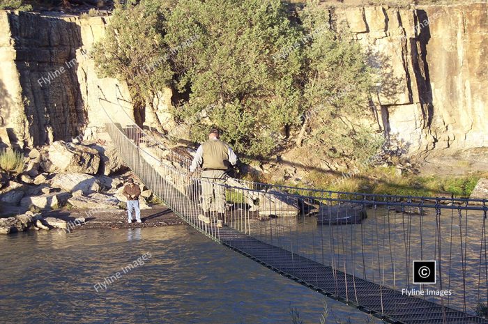 El Vado Ranch, Swinging Bridge