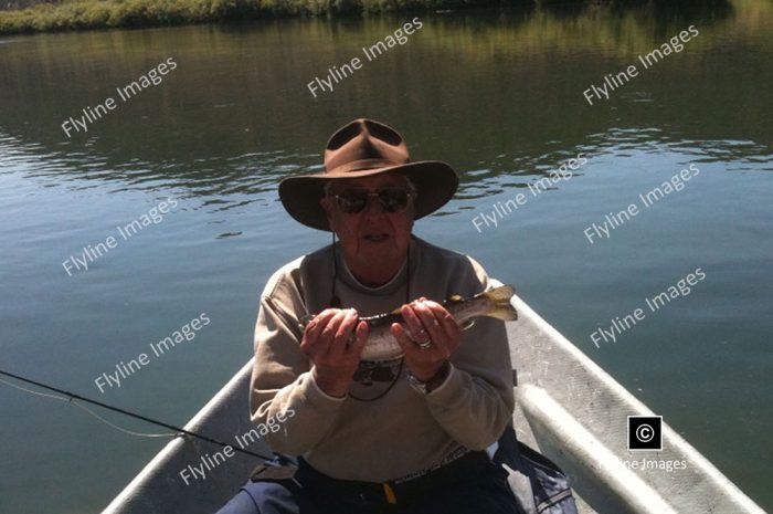 Fly fishing on the San Juan River, just below Navajo Dam in New Mexico, Roy Lein