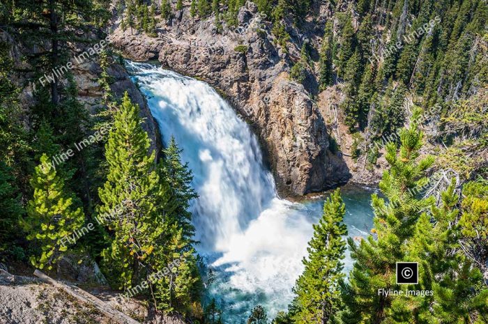 Yellowstone River, Upper Falls, Yellowstone National Park