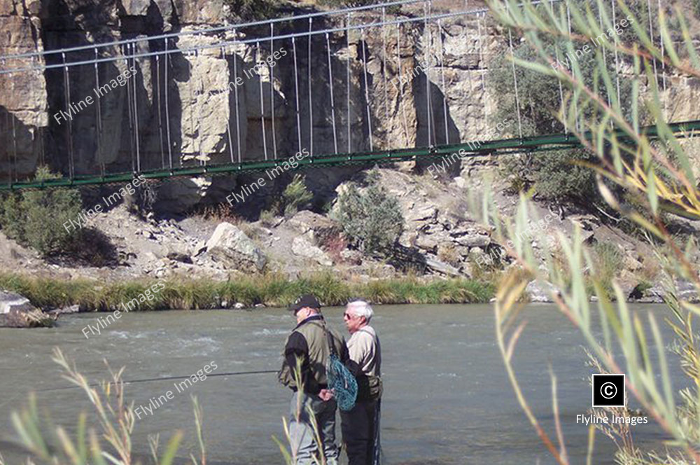 Roy Lein & Mark Lein, Fly Fishing, Chama River, Cooper's El Vado Ranch