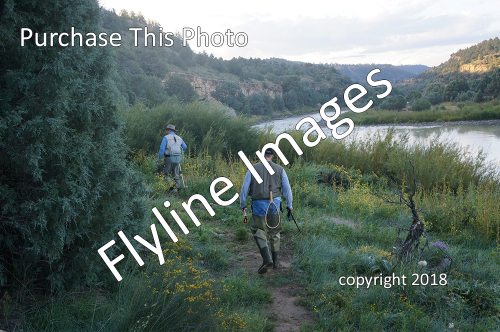 El Vado Ranch Downstream Trail 2 Flyline Images