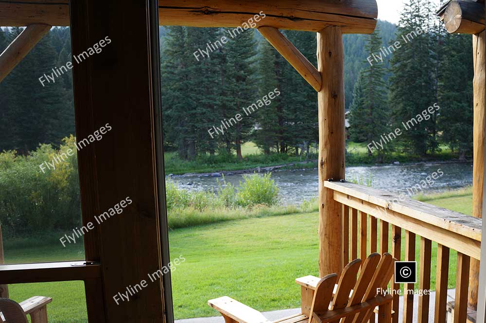 Gallatin River, Big Sky Montana, Rainbow Lodge