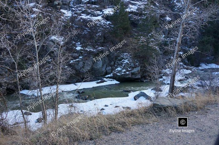 Clear Creek, Colorado, Winter