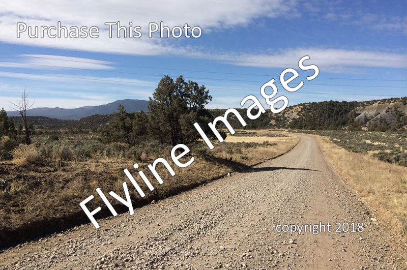 El Vado Ranch Access Road Flyline Images