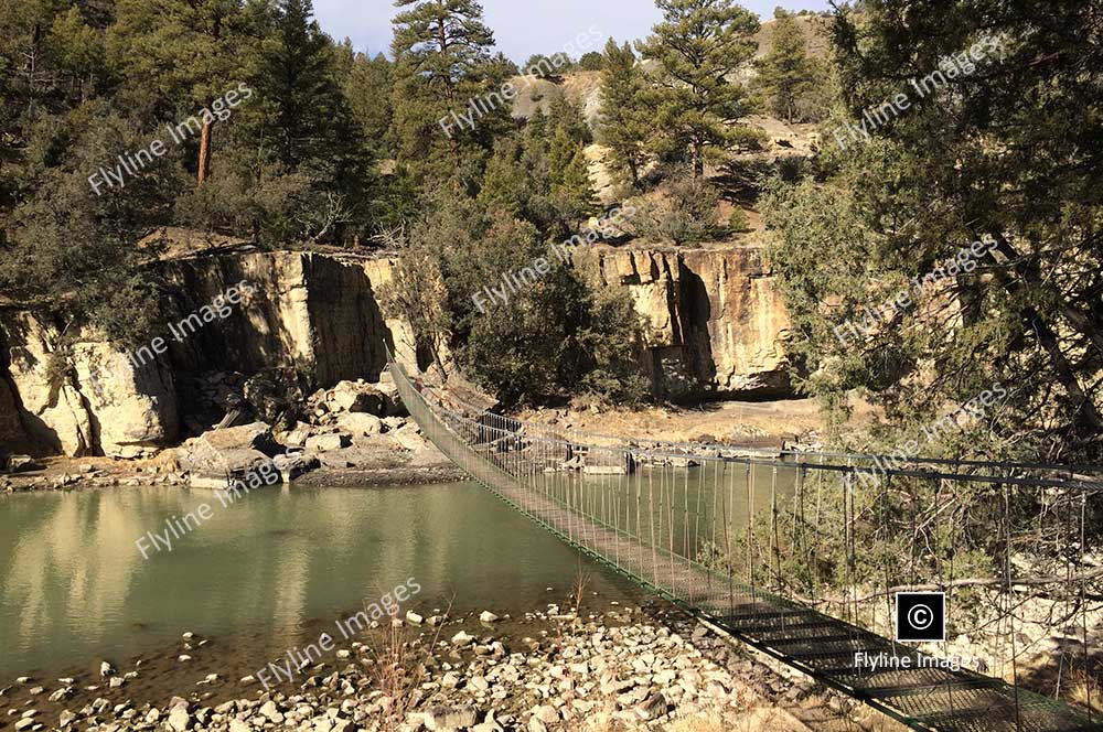 Cooper's El Vado Ranch, Swinging Bridge, Maggie's Hole