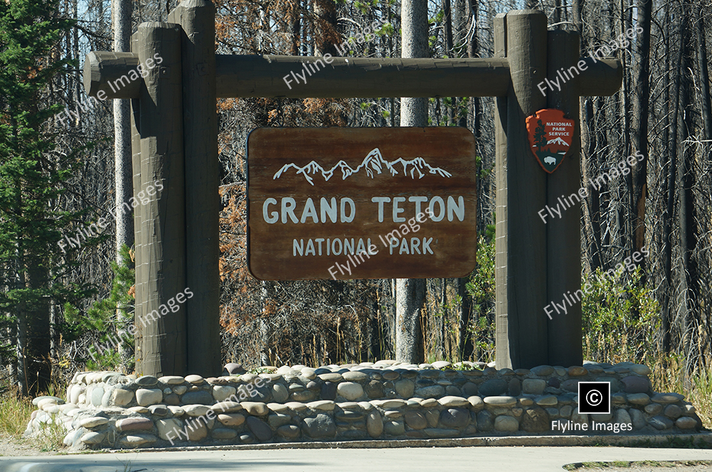 Grand Teton National Park Sign