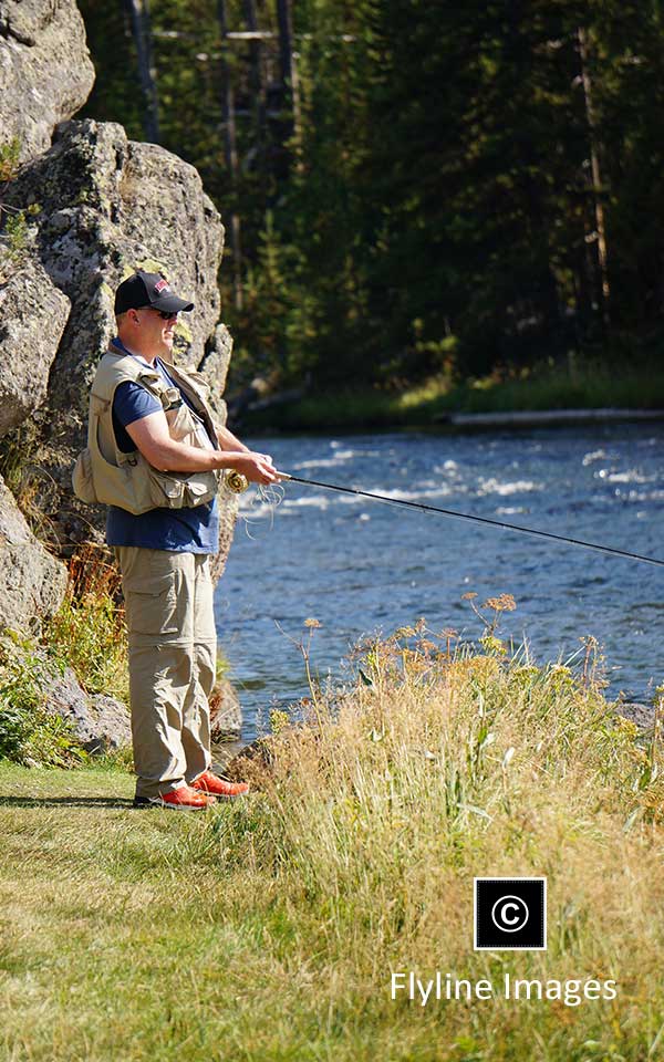 Fly Fishing, Firehole River, Yellowstone National Park