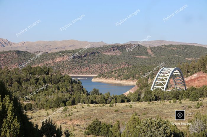 Flaming Gorge Reservoir, Bridge To Dutch John, Bridge To Dam