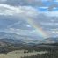 Rainbow Over Yellowstone National Park