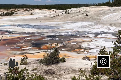 Norris Geyser Basin, Yellowstone National Park, Geothermal Features