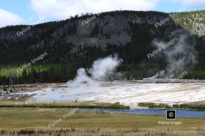 Biscuit Basin, Geothermal Explosion 2024, Yellowstone National Park