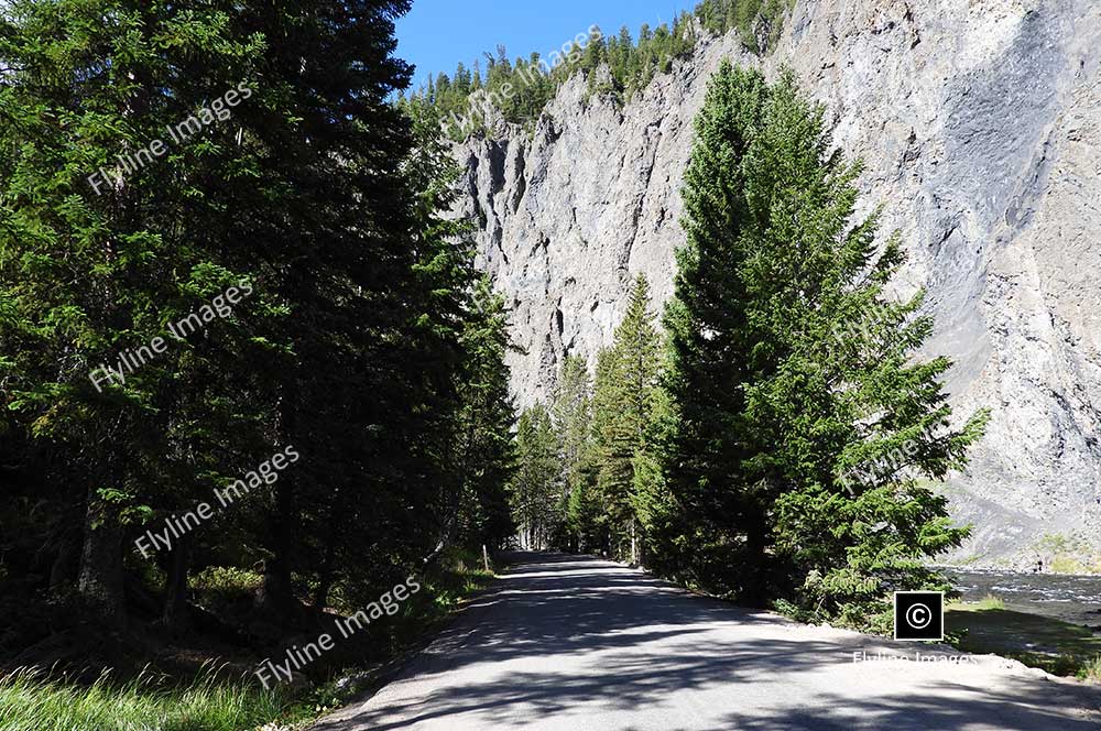 Firehole Canyon Drive, Firehole River, Yellowstone National Park