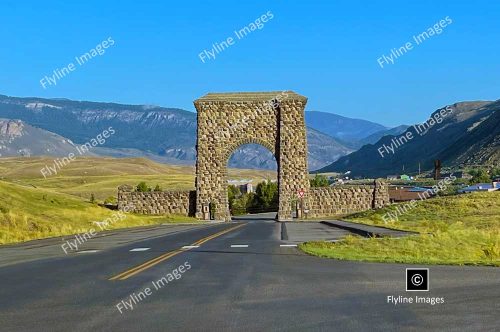 Roosevelt Arch, Yellowstone National Park, North Entrance