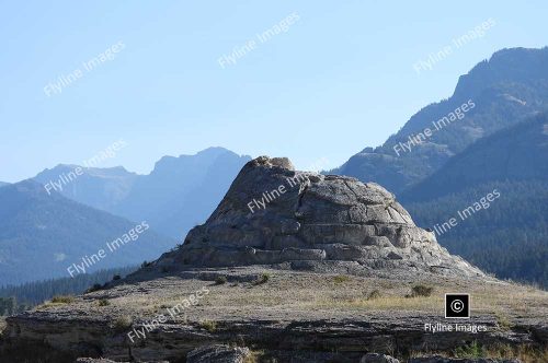 Soda Butte, Lamar Valley, Yellowstone National Park