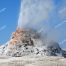 White Dome Geyser, Firehole Lake Drive, Yellowstone National Park