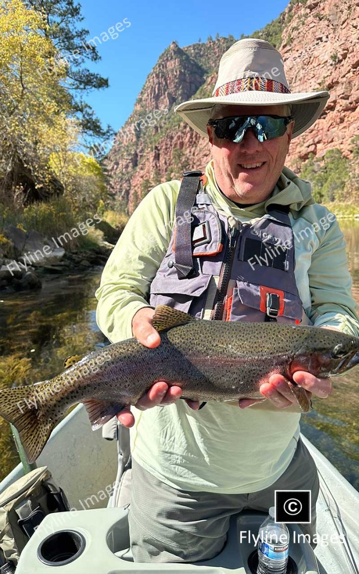 Green River, 20 Inch Rainbow Trout, Fly Fishing Utah