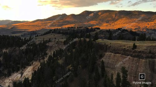 Sunset Over Yellowstone, Yellowstone National Park