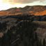 Sunset Over Yellowstone, Yellowstone National Park