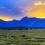 Grand Teton Mountains, Sunset Grand Teton Mountains, Grand Teton National Park Sunset
